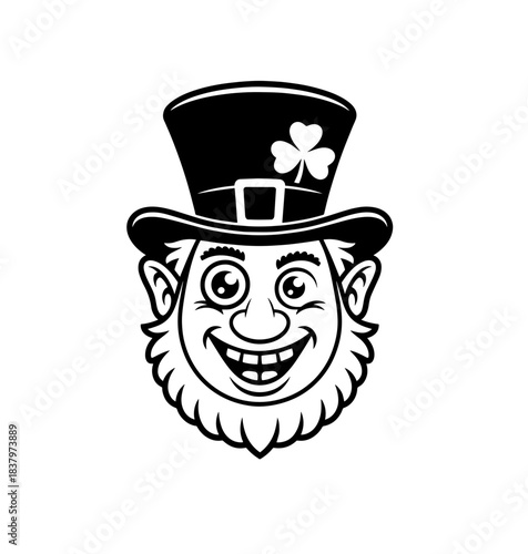 St Patrick's Day Funny Irish leprechaun  