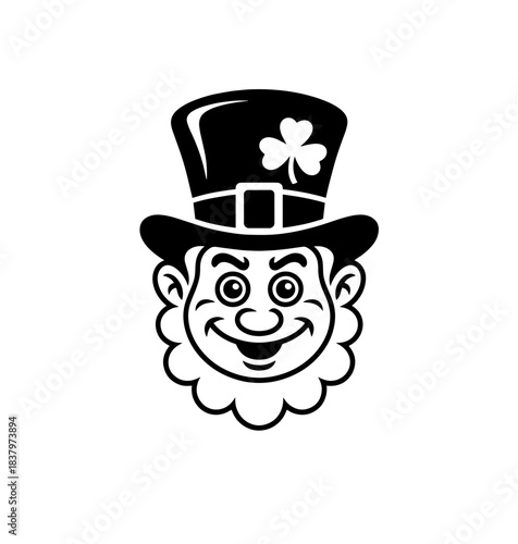 St Patrick's Day Funny Irish leprechaun  
