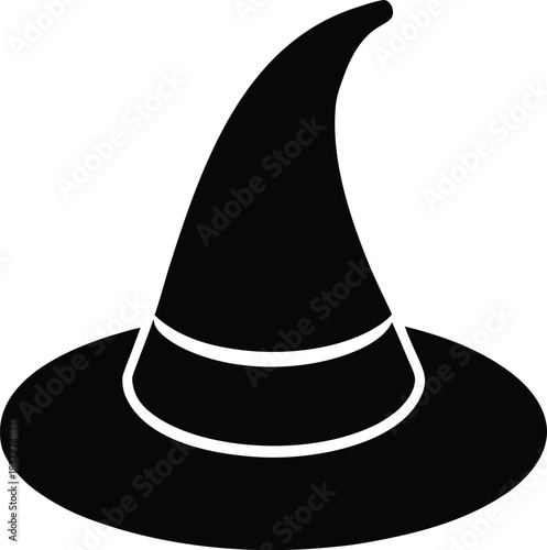 Black Witch Hat Silhouette

