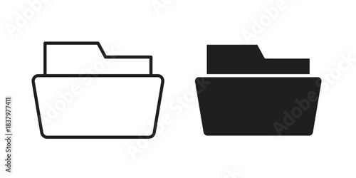 Store files icons set. Pixel Perfect scalable icons.