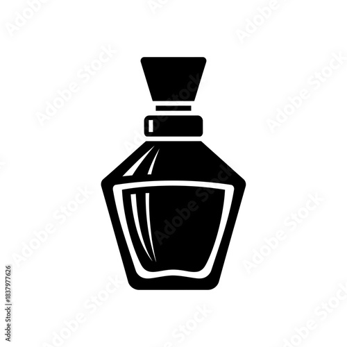 Perfume Bottle Icon – Fragrance Scent Symbol for Beauty, Cosmetics & Luxury Design