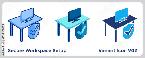 secure workspace setup