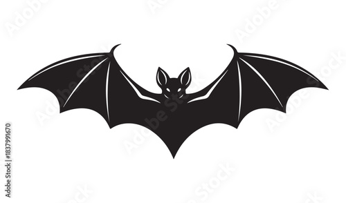 halloween bat vector