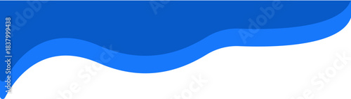 Header wave shape background  bottom for website design. Frame, divider headline template.