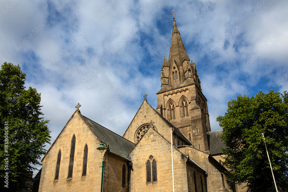 Fototapeta premium St. Barnabus Cathedral in Nottingham, UK