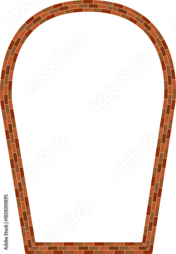 Horseshoe Arch 2 brick frame