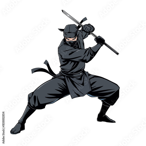 Ninja Illustration Very Cool