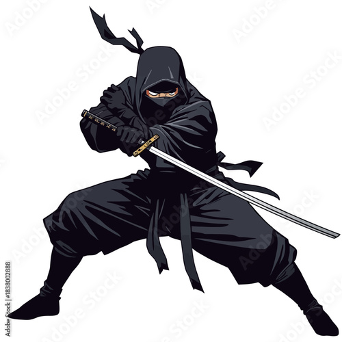Ninja Illustration Very Cool