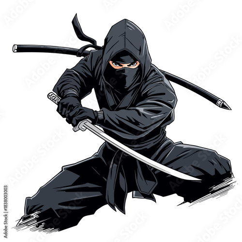 Ninja Illustration Very Cool
