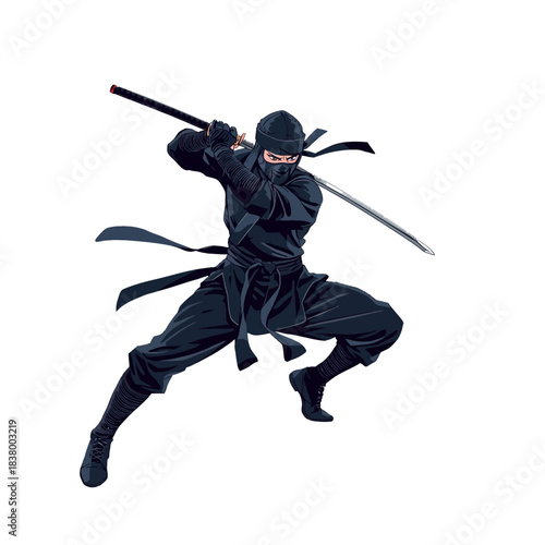 Ninja Illustration Very Cool