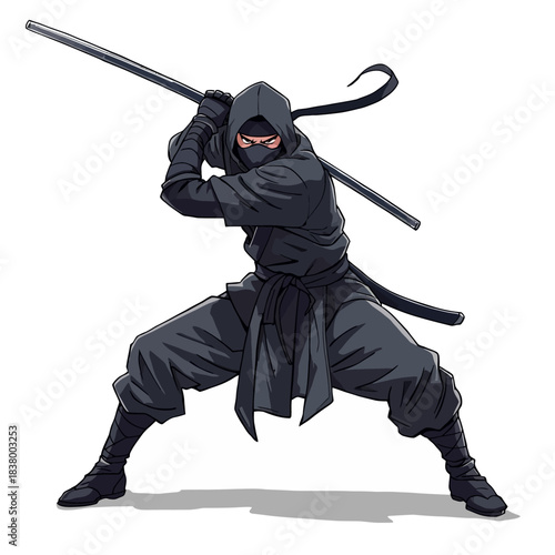 Ninja Illustration Very Cool