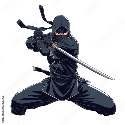 Ninja Illustration Very Cool