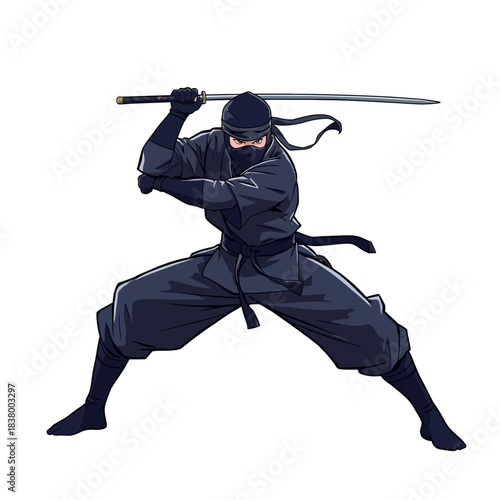 Ninja Illustration Very Cool