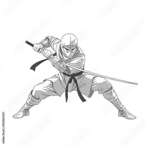 Ninja Illustration Very Cool