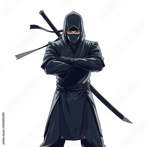 Ninja Illustration Very Cool