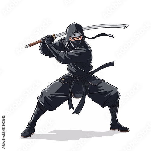 Ninja Illustration Very Cool