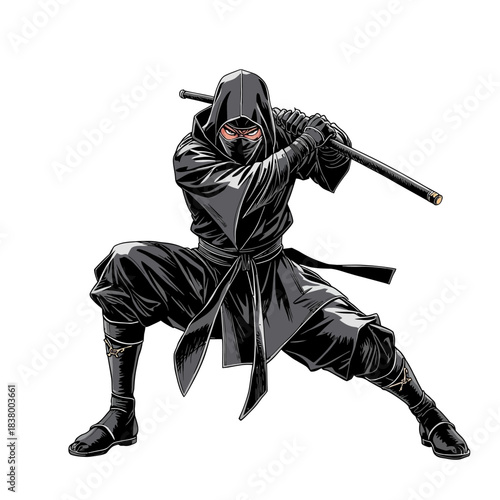 Ninja Illustration Very Cool