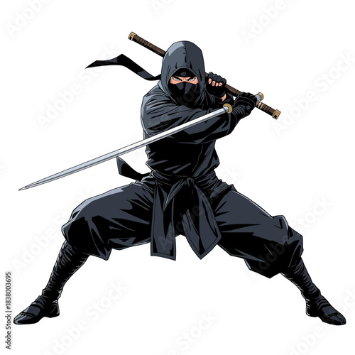 Ninja Illustration Very Cool
