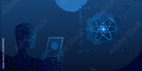 Artificial intelligence and the future of science exploring atomic structures