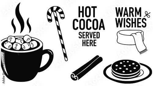 Cozy winter treats and warm holiday wishes