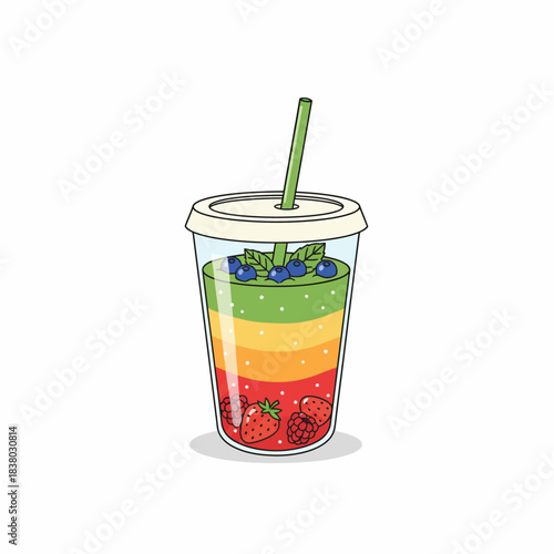 A cool, refreshing drink bursting with fresh flavor.