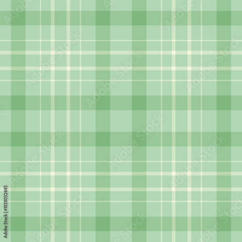 Checks fabric plaid vector, 1940s seamless tartan texture. Straight check pattern background textile in light and pastel colors.
