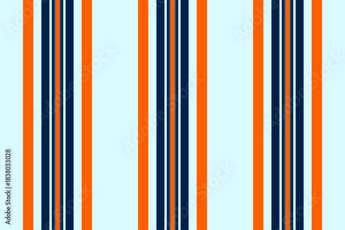 Rined stripe background texture, bed pattern fabric vector. Tloor vertical seamless textile lines in light and dark colors.