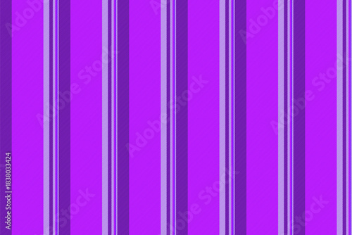 Primary background texture seamless, industrial lines textile pattern. Deep vertical stripe vector fabric in purple and bright colors.