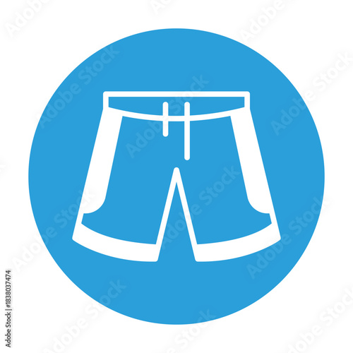 Sport Shorts Vector icon which can easily modify or edit
