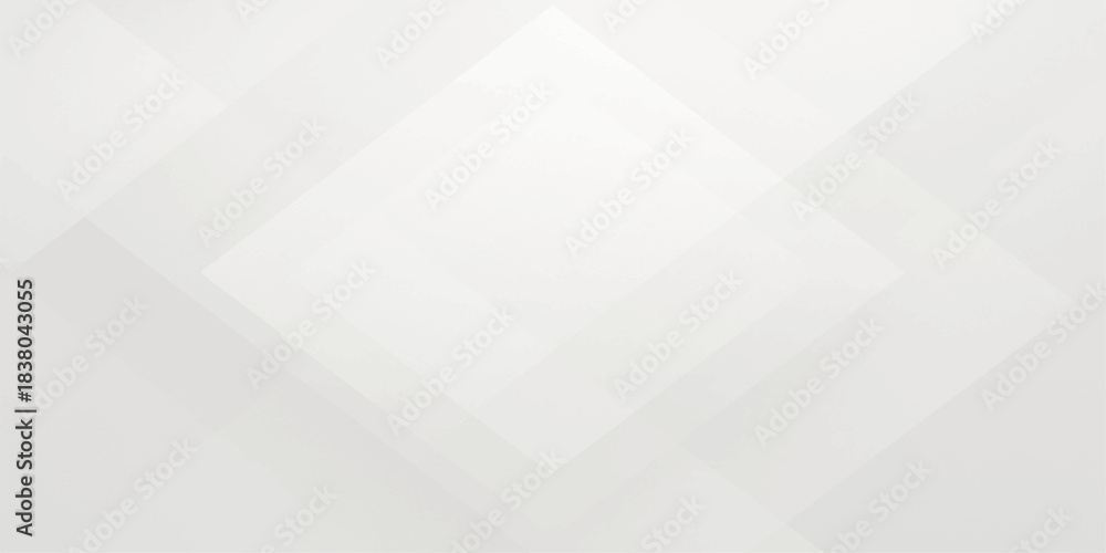 Fototapeta premium abstract white geometric vector background with texture and pattern