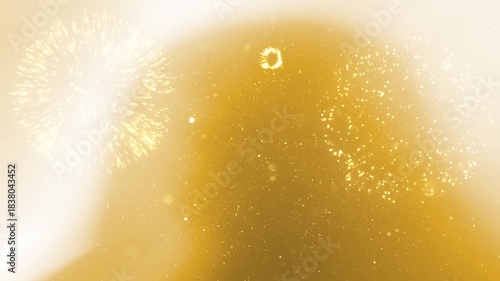 Happy New Year 2026 Fireworks Countdown Intro To Celebration Background
Animation of a golden happy new year countdown background from ten to zero with exploding fireworks and sparkling stars for an e