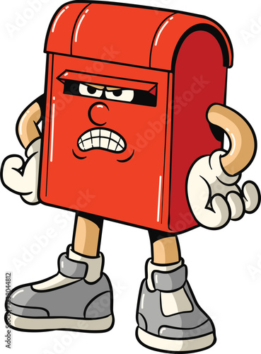 Cartoon Mailbox Illustration