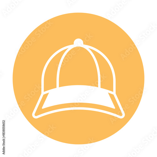 Baseball Cap Vector icon which can easily modify or edit