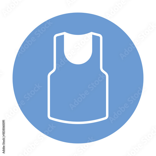 Chest Protector Vector icon which can easily modify or edit