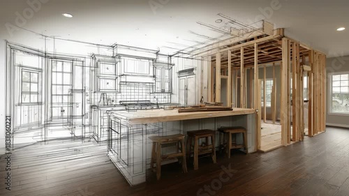 Wallpaper Mural From Plans to Perfection: Custom Kitchen Build Process in 4K Torontodigital.ca