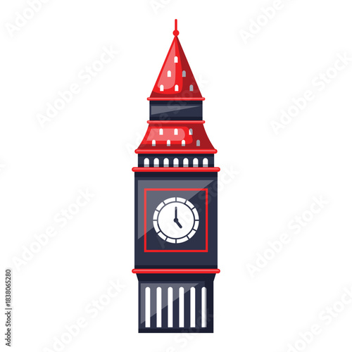 Illustration of Big Ben in London