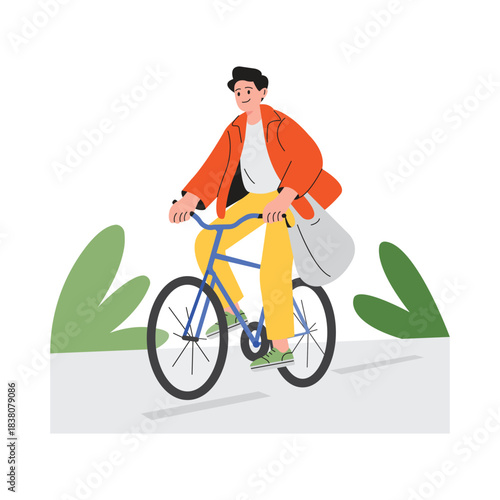 Clean Transport Vector Flat Illustration EPS 10 file