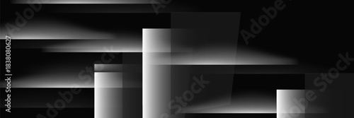 black abstract background modern and elegant vector design. suit for media in product design