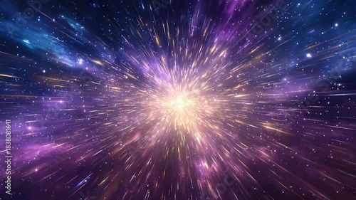 Galactic Tunnel: Light-Speed Journey Through the Stars