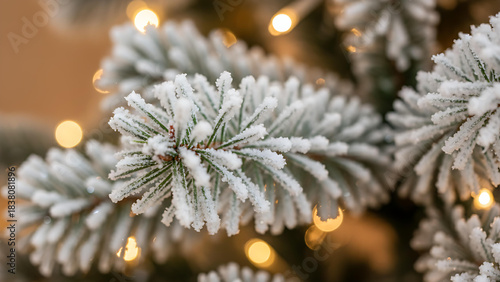 Frosted Pine Tree