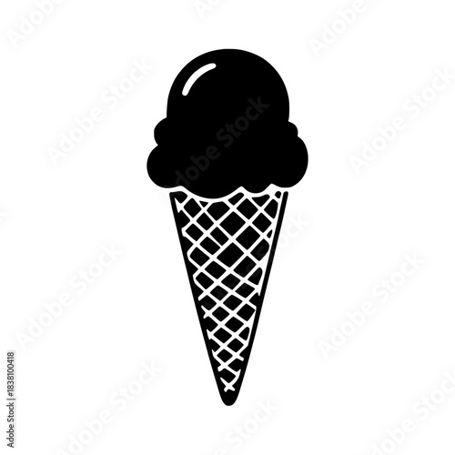 ice cream vector illustration
