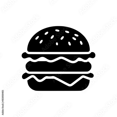 hamburger vector illustration
