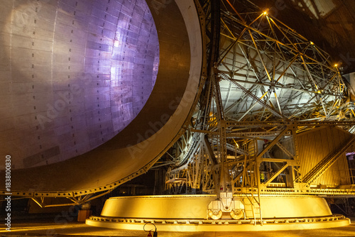 Radôme monument in Pleumeur-Bodou, France