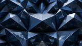 Ciemna geometryczna powierzchnia z trójwymiarowych faset