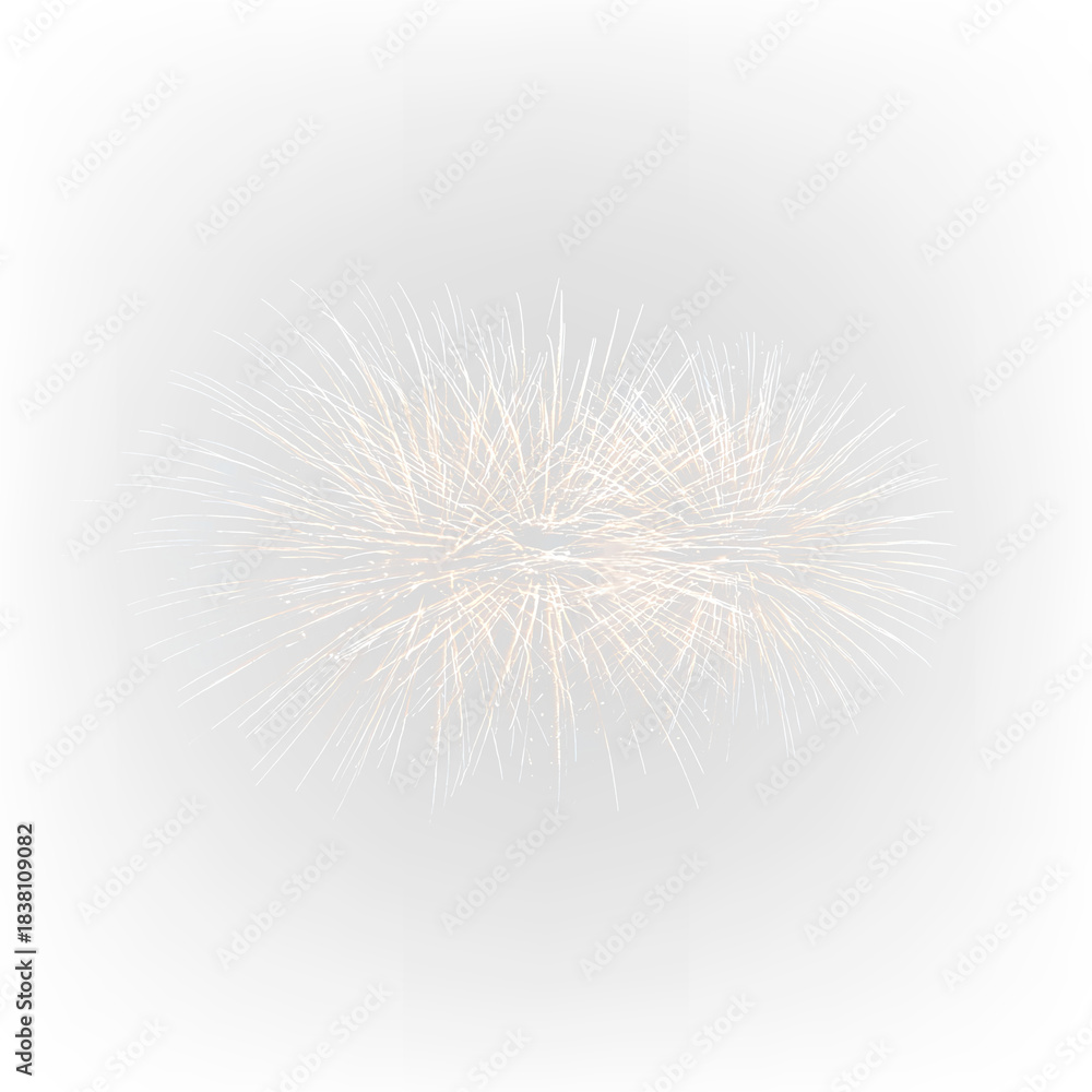 Fototapeta premium Night Fireworks Celebration PNG
