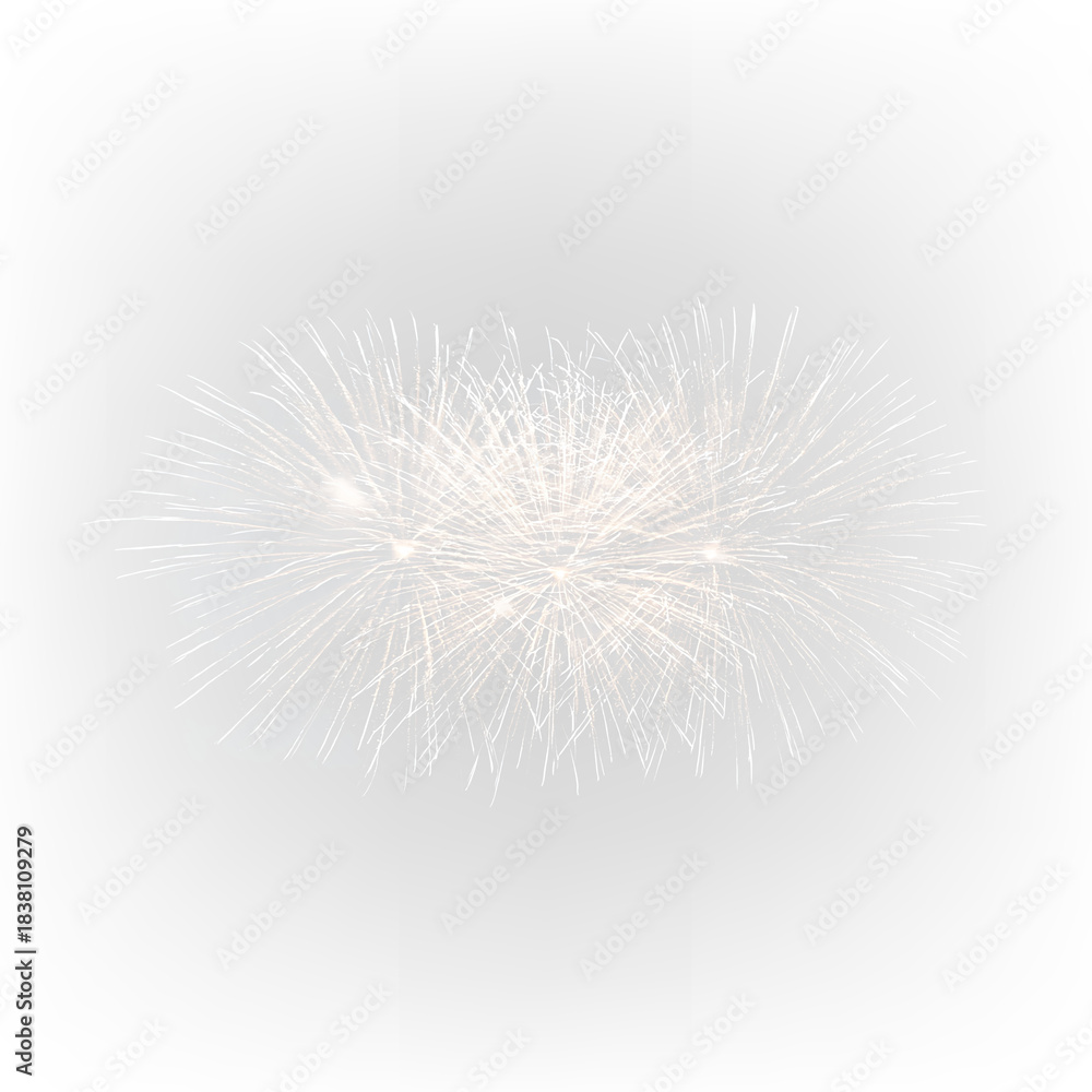 Fototapeta premium Night Fireworks Display PNG