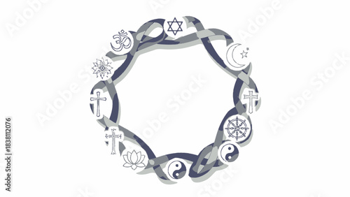 Interfaith Ribbon Circle
