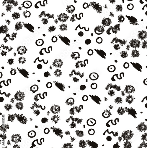 The noisy texture consists of dirty small spots and various small specks of debris.
