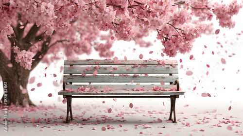 Fototapeta Naklejka Na Ścianę i Meble -  bench in the park