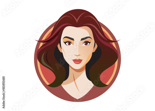Beauty woman face silhouette logo vector, black beautiful woman face logo icon, woman girl face logo, silhouette of a woman's face vector logo on a white background